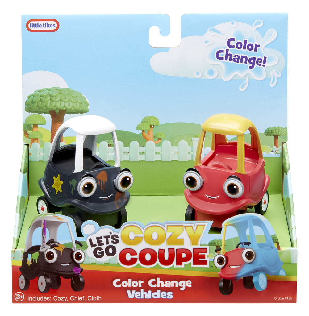Little Tikes Action Toys Little Tikes Let’s Go Cozy Coupe™ 2pk Color Change Vehicles