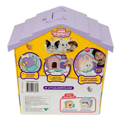 Little Live Pets - My Puppy's Home Minis Playset Pink/Purple