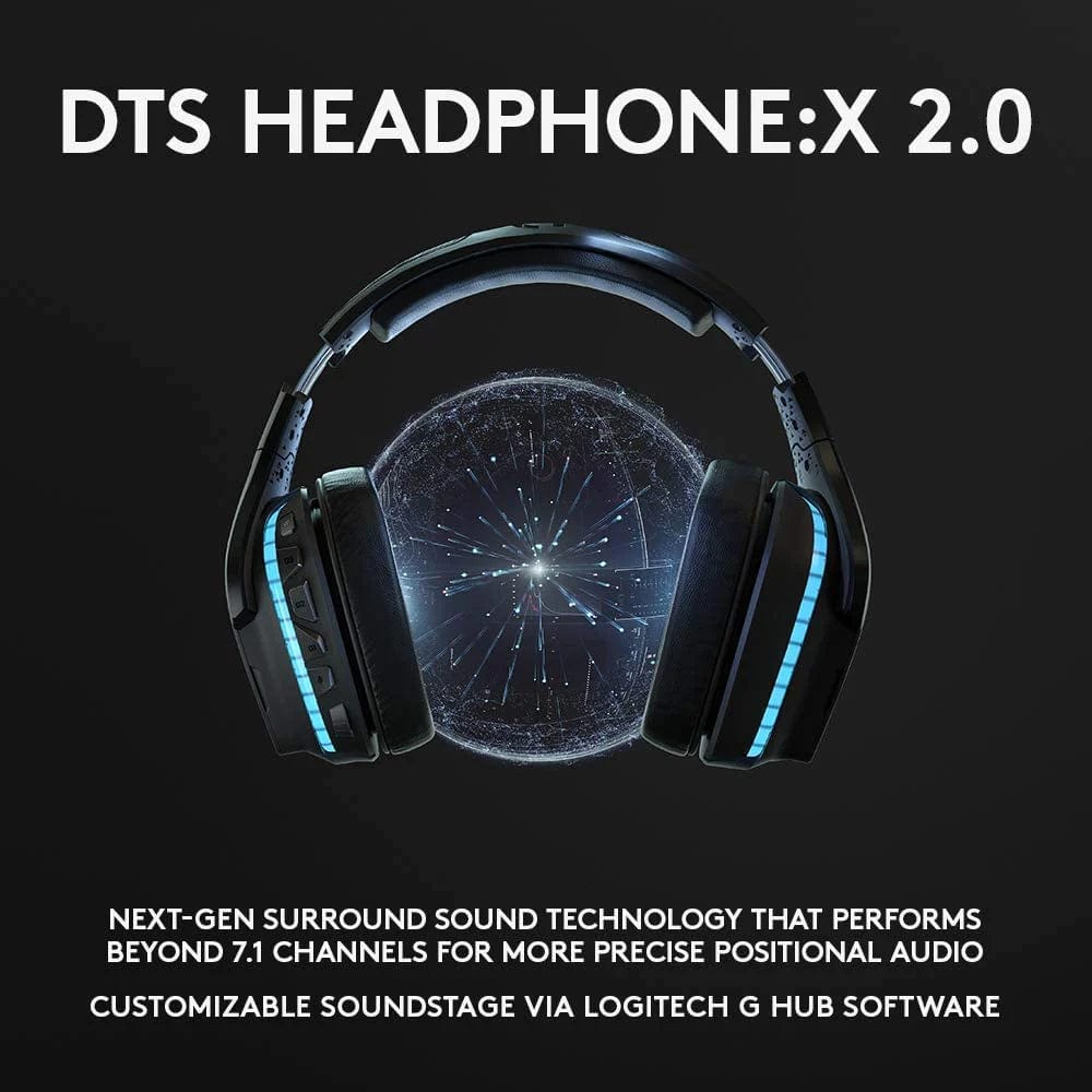 LOGITECH Gaming Logitech G G935 Wireless 7.1 Surround Sound LIGHTSYNC Gaming Headset