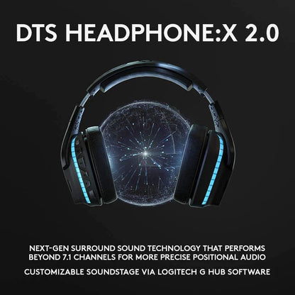 LOGITECH Gaming Logitech G G935 Wireless 7.1 Surround Sound LIGHTSYNC Gaming Headset