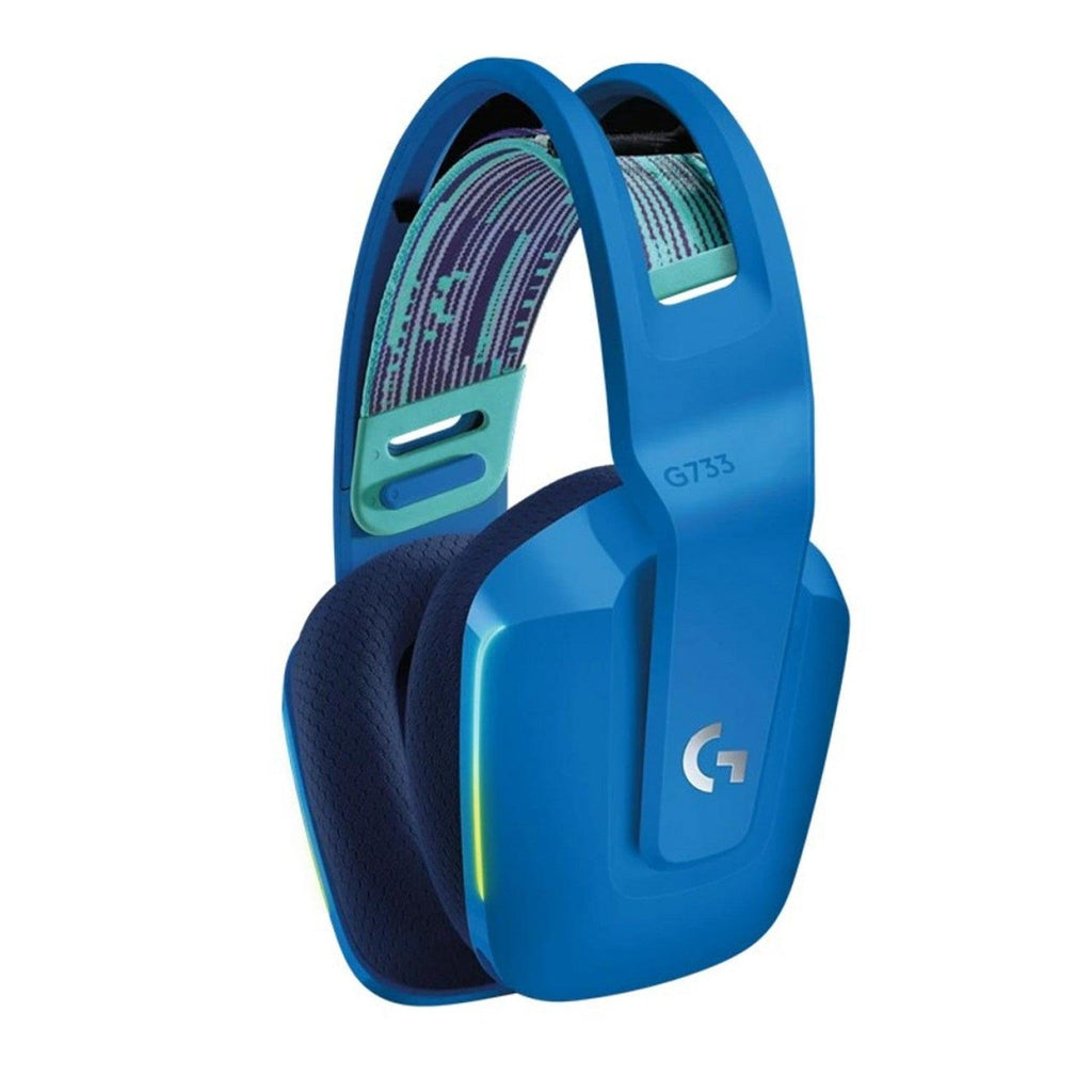 LOGITECH Headphones Logitech G733 Lightspeed Wireless RGB Blue Gaming Headset