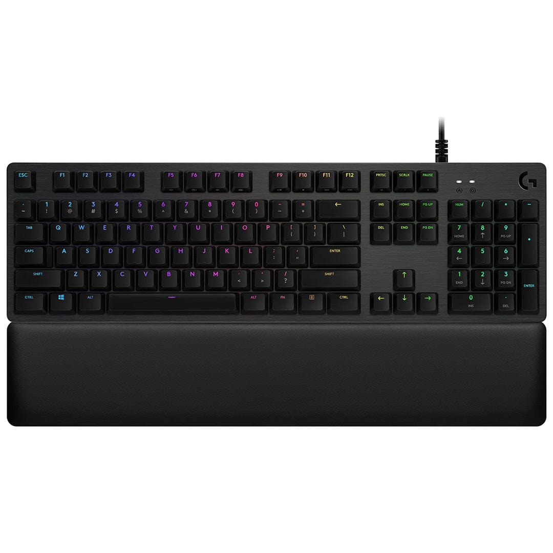 LOGITECH keyboards LOGITECH G513 Carbon RGB Mechanical Gaming Keyboard, GX Blue (Clicky)