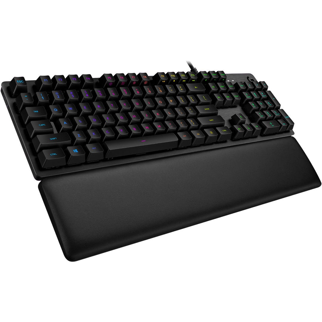 LOGITECH keyboards LOGITECH G513 Carbon RGB Mechanical Gaming Keyboard, GX Blue (Clicky)