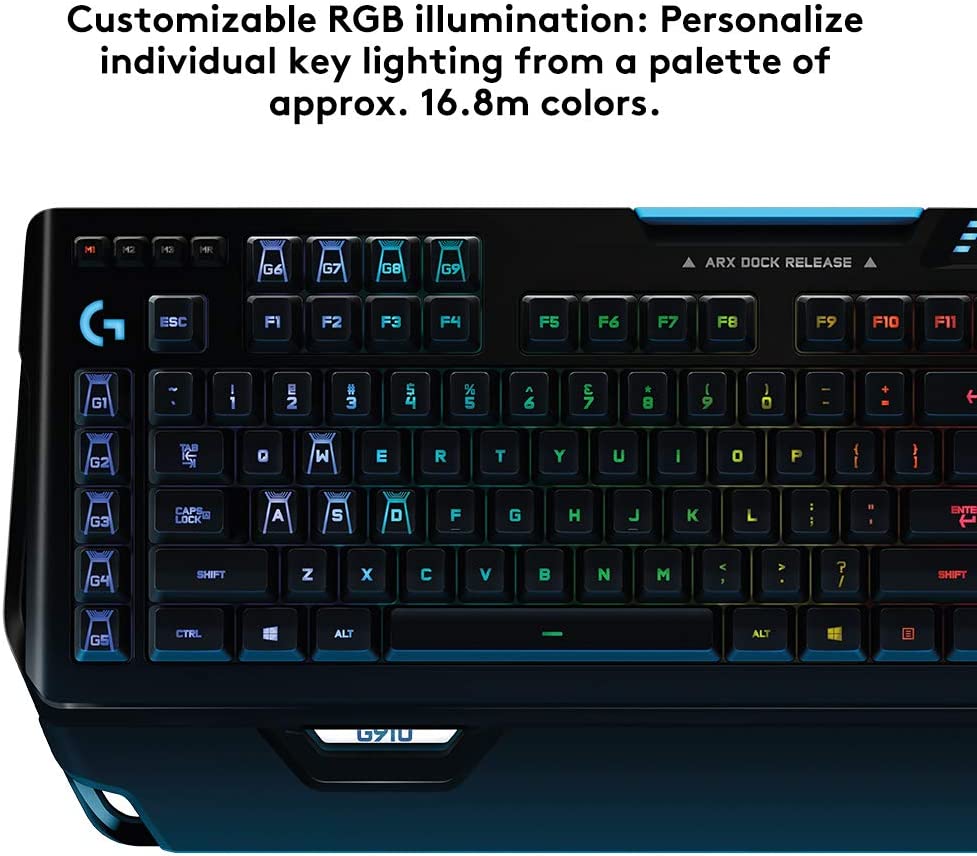 LOGITECH keyboards LOGITECH Gaming Keyboard G910 Orion Spectrum