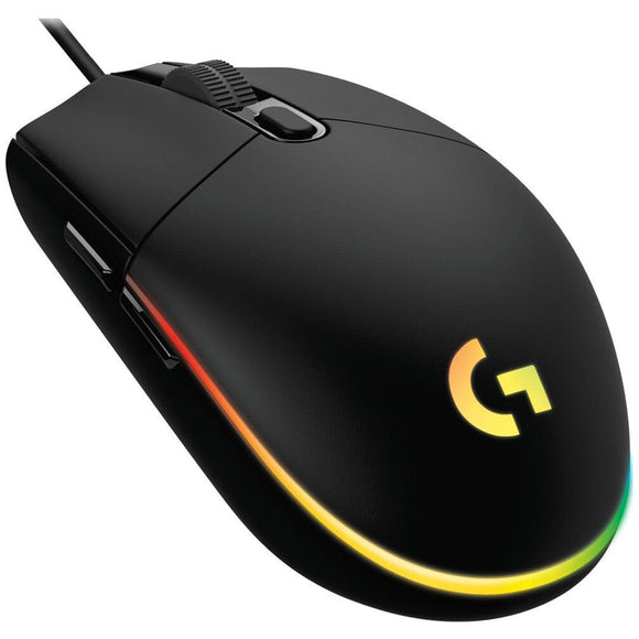 LOGITECH Mouse LOGITECH G203 LIGHTSYNC Gaming Mouse - BLACK - EMEA