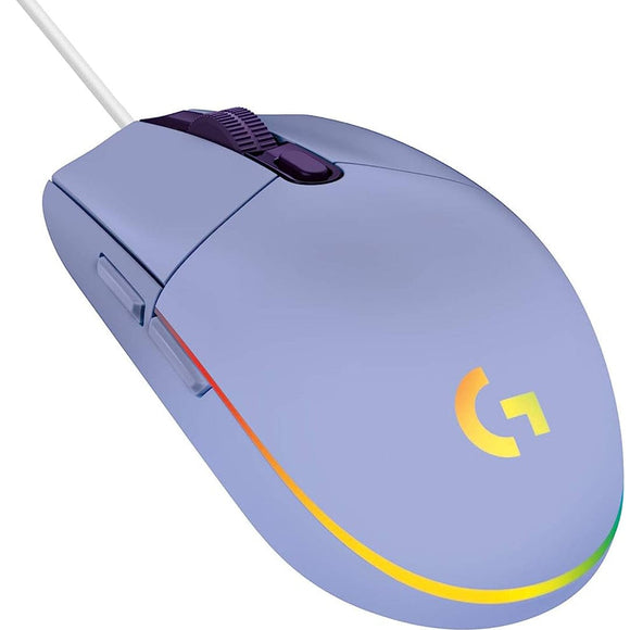 LOGITECH Mouse LOGITECH G203 LIGHTSYNC Gaming Mouse LILAC