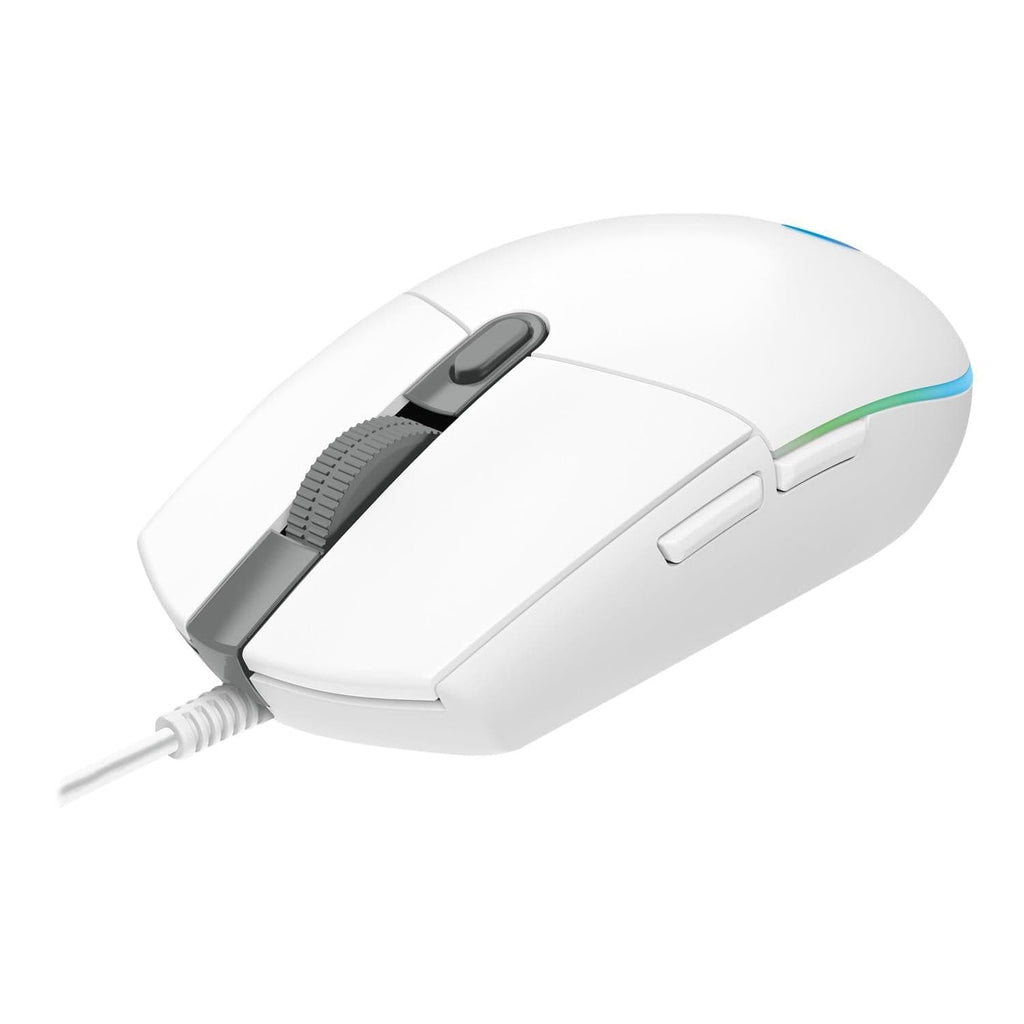 LOGITECH Mouse LOGITECH G203 LIGHTSYNC Gaming Mouse - WHITE - EMEA