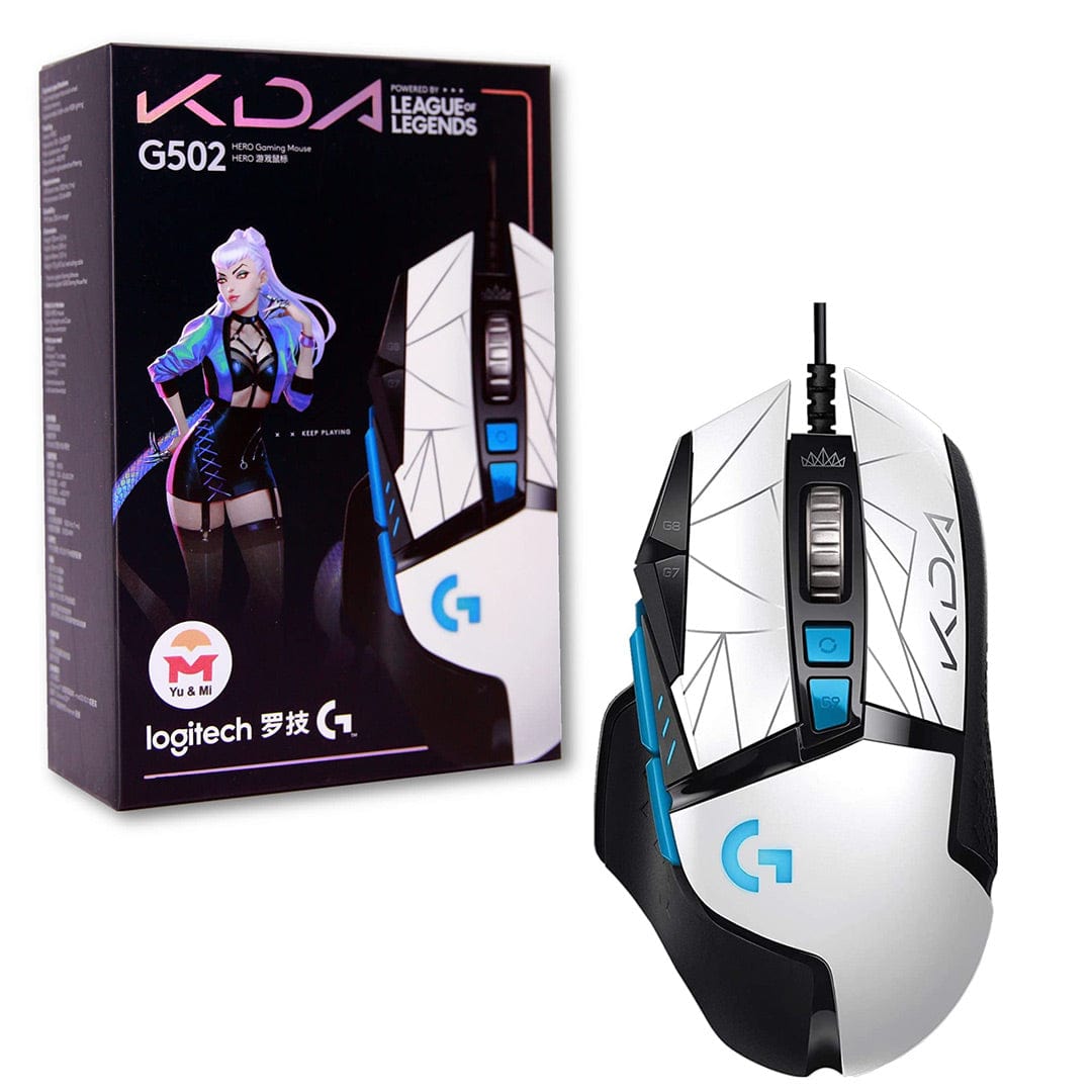 LOGITECH Mouse LOGITECH G502 Hero Gaming Mouse LOL KDA