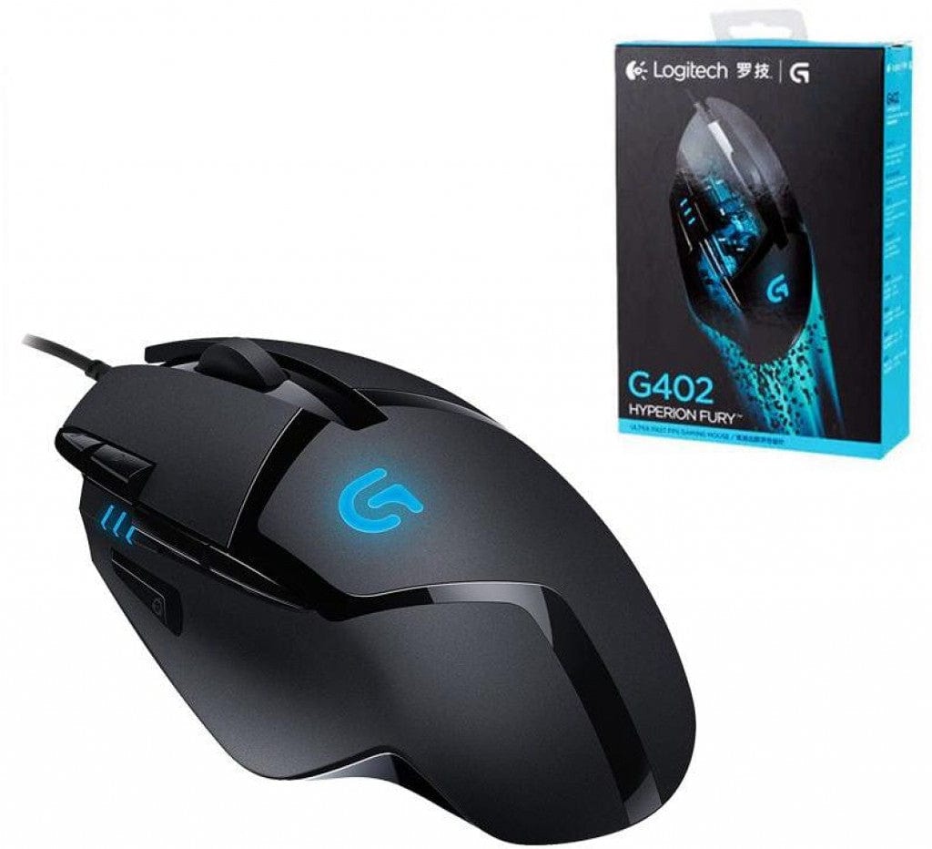 LOGITECH Mouse LOGITECH Gaming Mouse G402 Hyperion Fury - EWR2