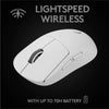 LOGITECH Mouse LOGITECH PRO X SUPERLIGHT Wireless Gaming Mouse, White