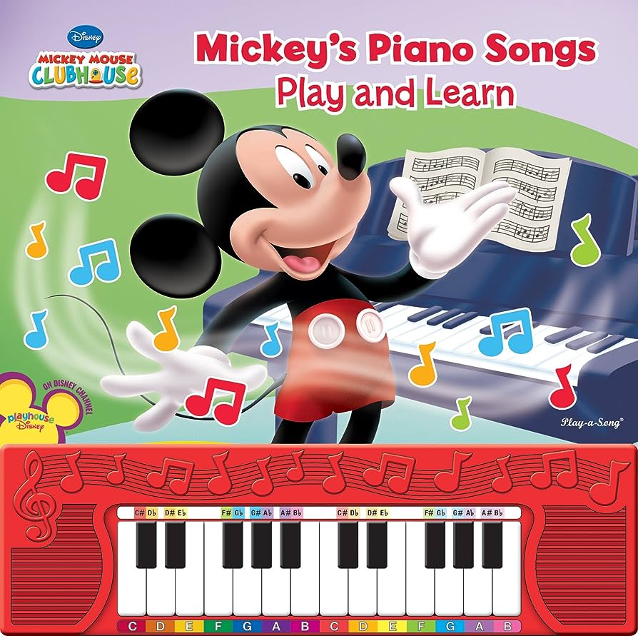 Lpiano Toys LPIANO Mickey Mouse Clubhouse: I Can Play Piano Songs!