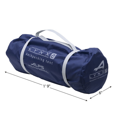 LNYX 2P BKPK TENT W/ FLOOR SAVER