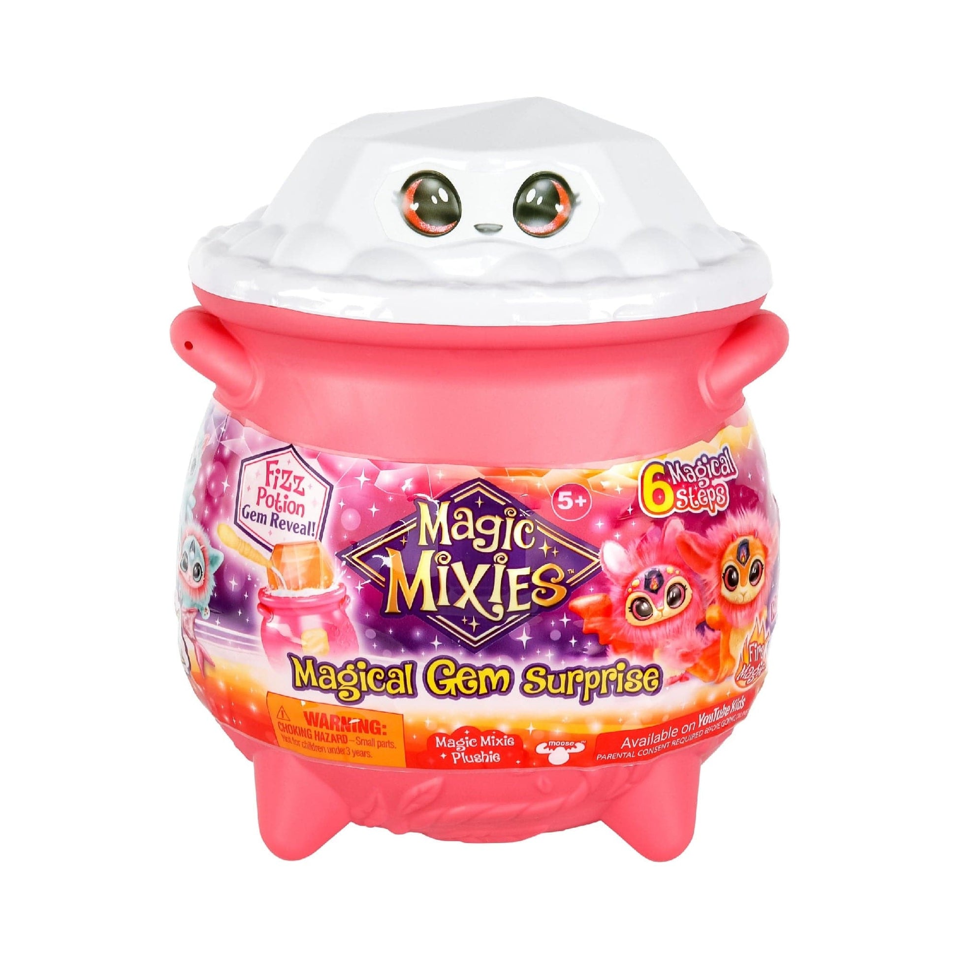 Magic Mixes Toys Magic Mixies Magical Gem Surprise Cauldron – Fire Magic