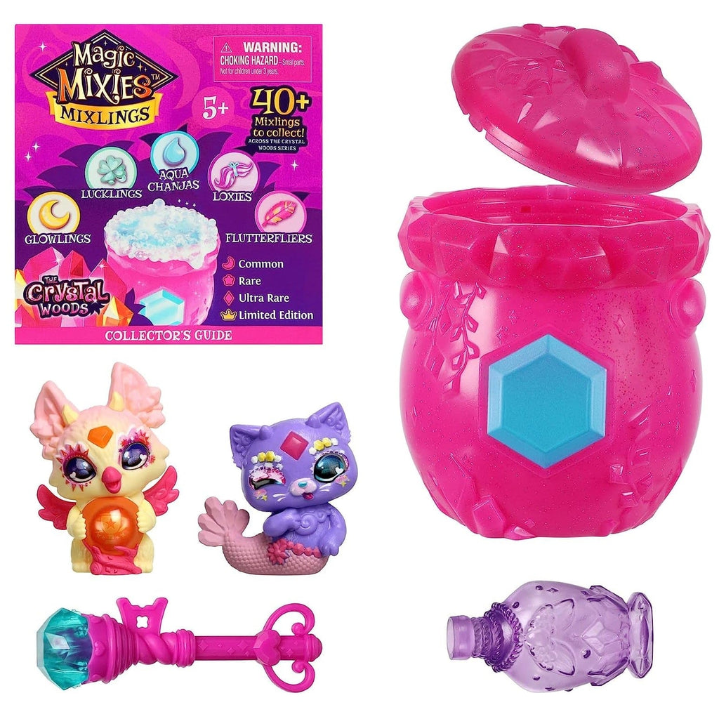 Magic Mixes Toys Magic Mixies Mixlings Fizz & Reveal 2 Pack Cauldron