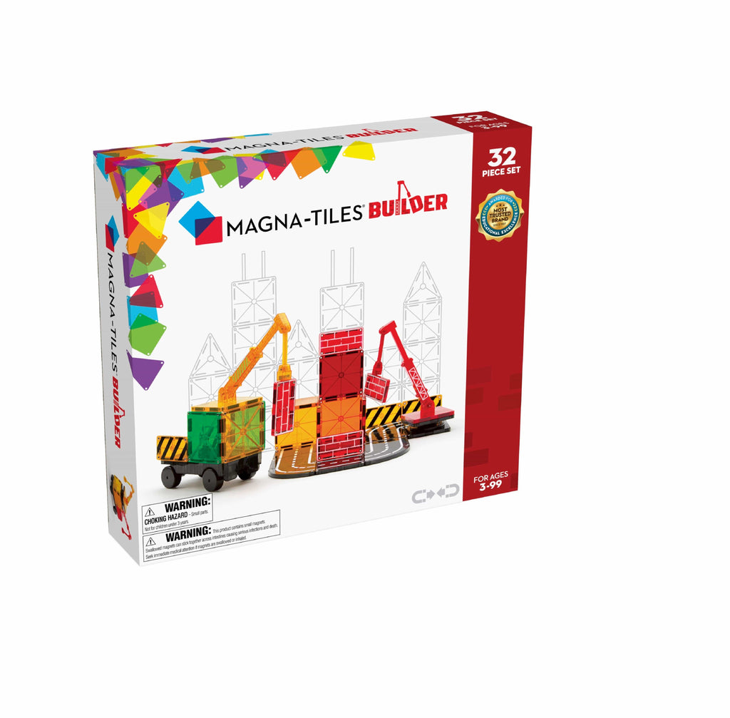 Magna-Tiles Toys Magna-Tiles Builder 32-Piece Set