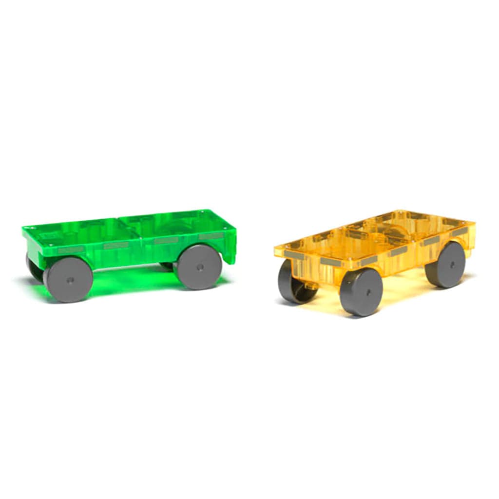 Magna-Tiles Toys Magna-Tiles Cars 2 Piece Expansion Set