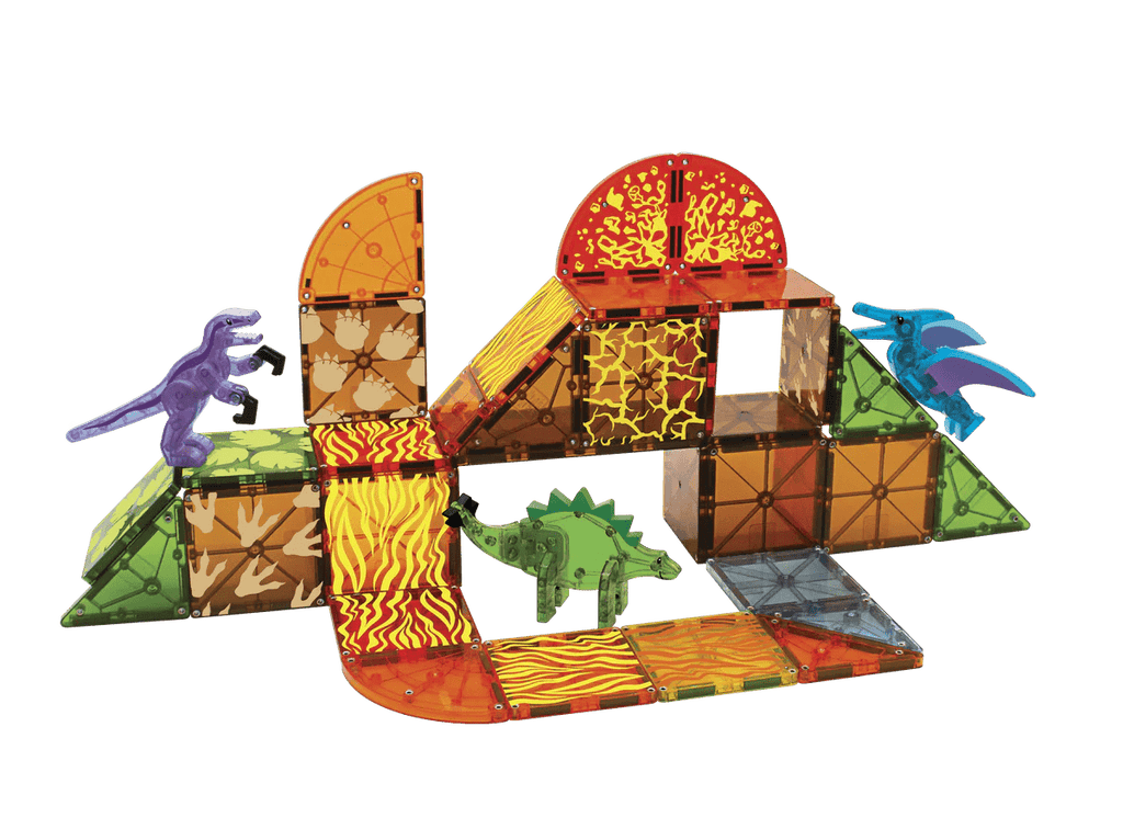 Magna-Tiles Toys Magna-Tiles Dino World 40-Piece Set