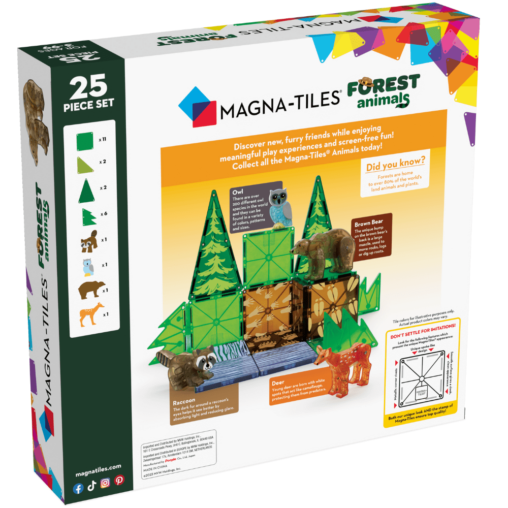 Magna-Tiles Toys Magna-Tiles Forest 25-Piece Set