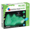 Magna-Tiles Toys Magna-Tiles Glow in the Dark 24-Piece Set