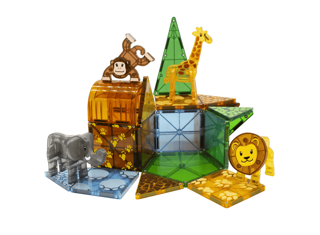 Magna-Tiles Toys Magna-Tiles Safari Animals 25-Piece Set