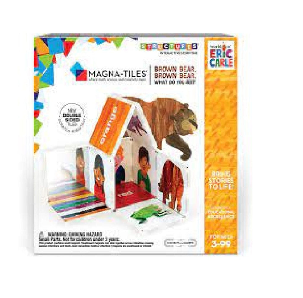 Magna-Tiles Toys Magna-Tiles Structures Brown Bear, Brown Bear What Do You See?