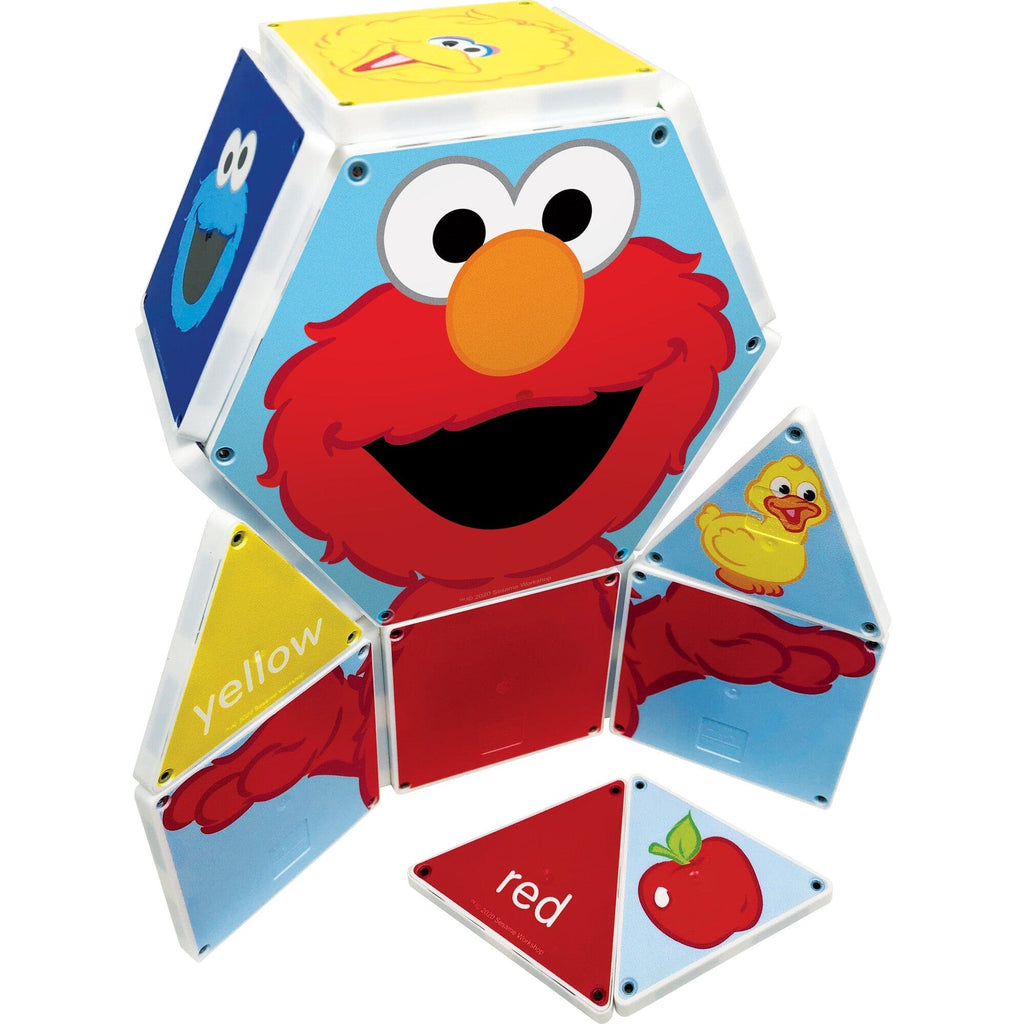Magna-Tiles Toys Magna-Tiles Structures Colors with Elmo