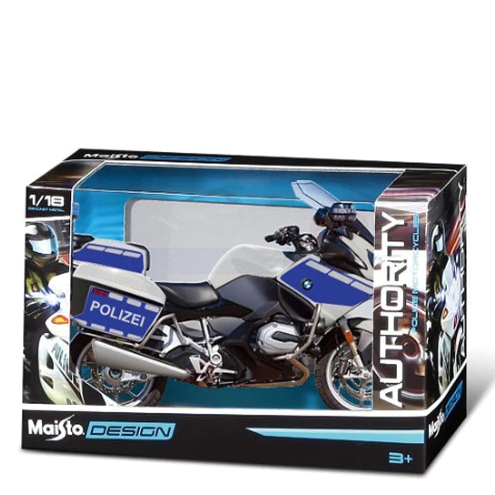 Maisto Toys 1:18 Authority Police Motorcycles