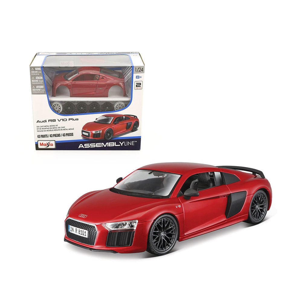 Maisto Toys 1:24 Assembly Line - Audi R8 V10 Plus