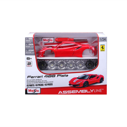 Maisto Toys Assembly Line-1:24 Ferrari 488 Pista