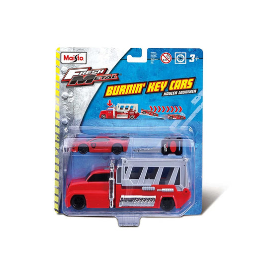 Maisto Toys Burnin Key Car Launcher Hauler