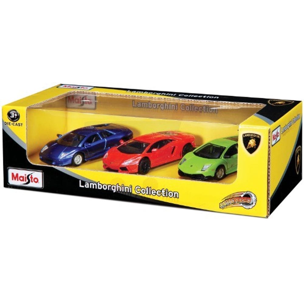 Maisto Toys FM Power Racer. 3Pk Lamborghini (Boxed)