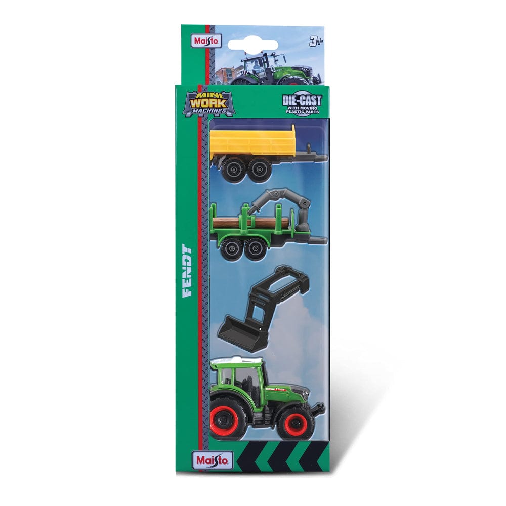 Maisto Toys Mini Work Machines Tractors