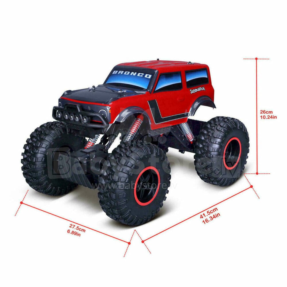 Maisto Toys R/C 1:10 Ford Bronco Sasquatch