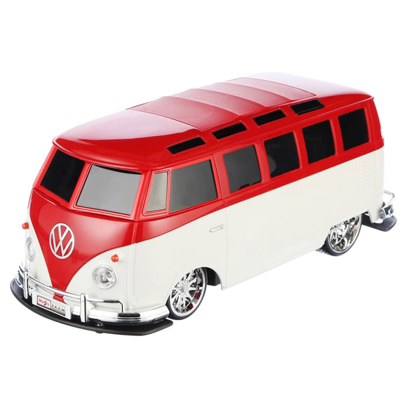 Maisto Toys R/C- 1:10 Volkswagen Van ``Samba`` (2.4 Ghz. Ready-To-Run)