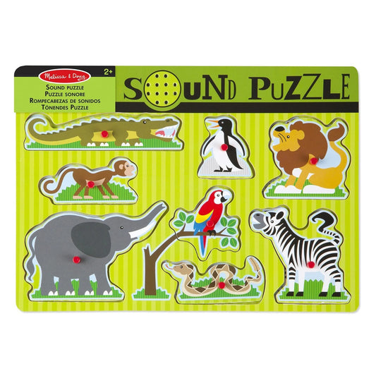Melissa and Doug Zoo Animals Sound Puzzle