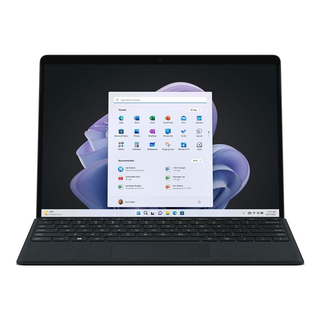 Microsoft Electronics Microsoft Surface Pro 9 - QIX-00025 - Intel Core i7-1255U/16GB/512G SSD/Intel Iris Xe Graphics