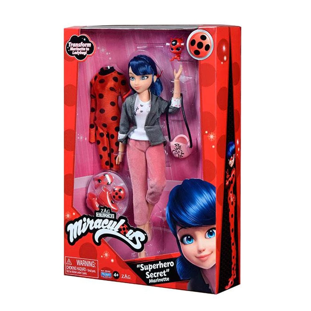 Miraculous Action Figures Miraculous Deluxe Feature Fashion Dolls - Spots On Lady Bug