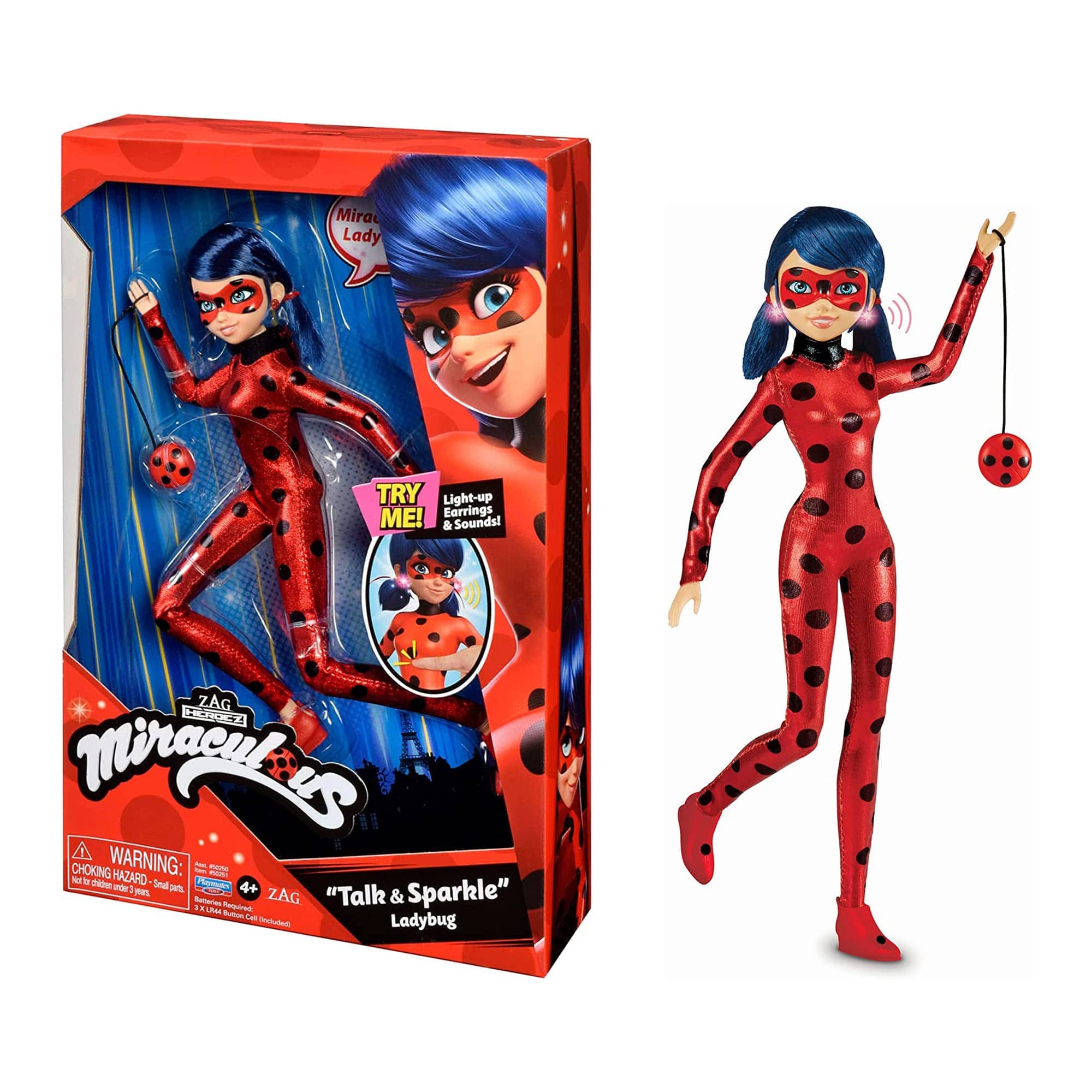 Miraculous Action Figures Miraculous Dlx Feature Fshn Dolls - Spots On Lady Bug