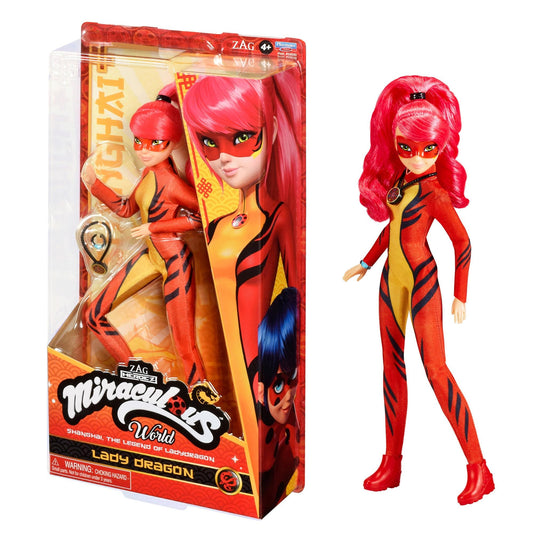 Miraculous Action Figures Miraculous Heroez Fashion Doll Asst - Lady Dragon