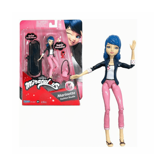 Miraculous Action Figures Miraculous Moments Small Doll - Marinette Fashion Studio