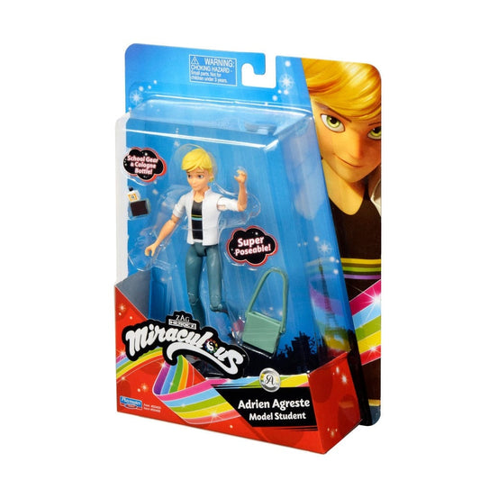 Miraculous Action Figures Miraculous Moments Small Dolls - Adrien Agreste