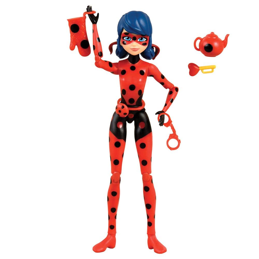 Miraculous Action Figures Miraculous Moments Small Dolls - Lady Bug