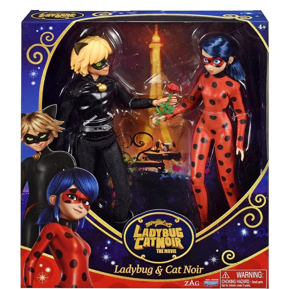 Miraculous Action Figures Miraculous Movie: Ladybug And Cat Noir