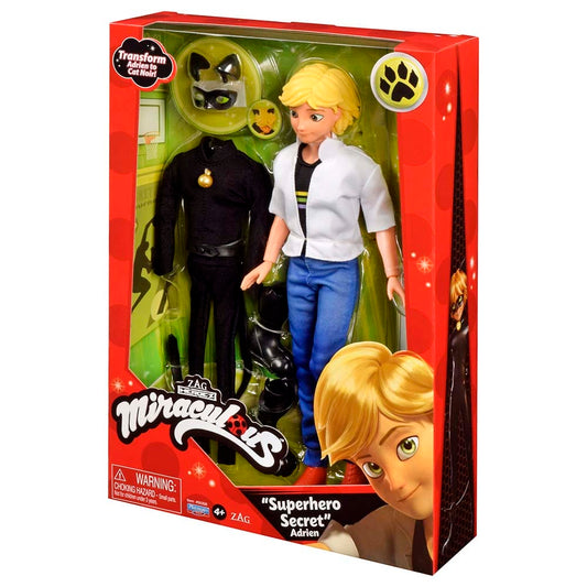 Miraculous Action Figures Miraculous Superhero Secret - Adrien