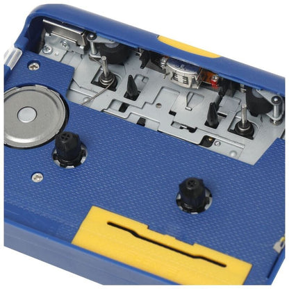 MJI casette player MJI JO9 Cassette Player (Clear Super USB) - Blue