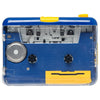 MJI casette player MJI JO9 Cassette Player (Clear Super USB) - Blue