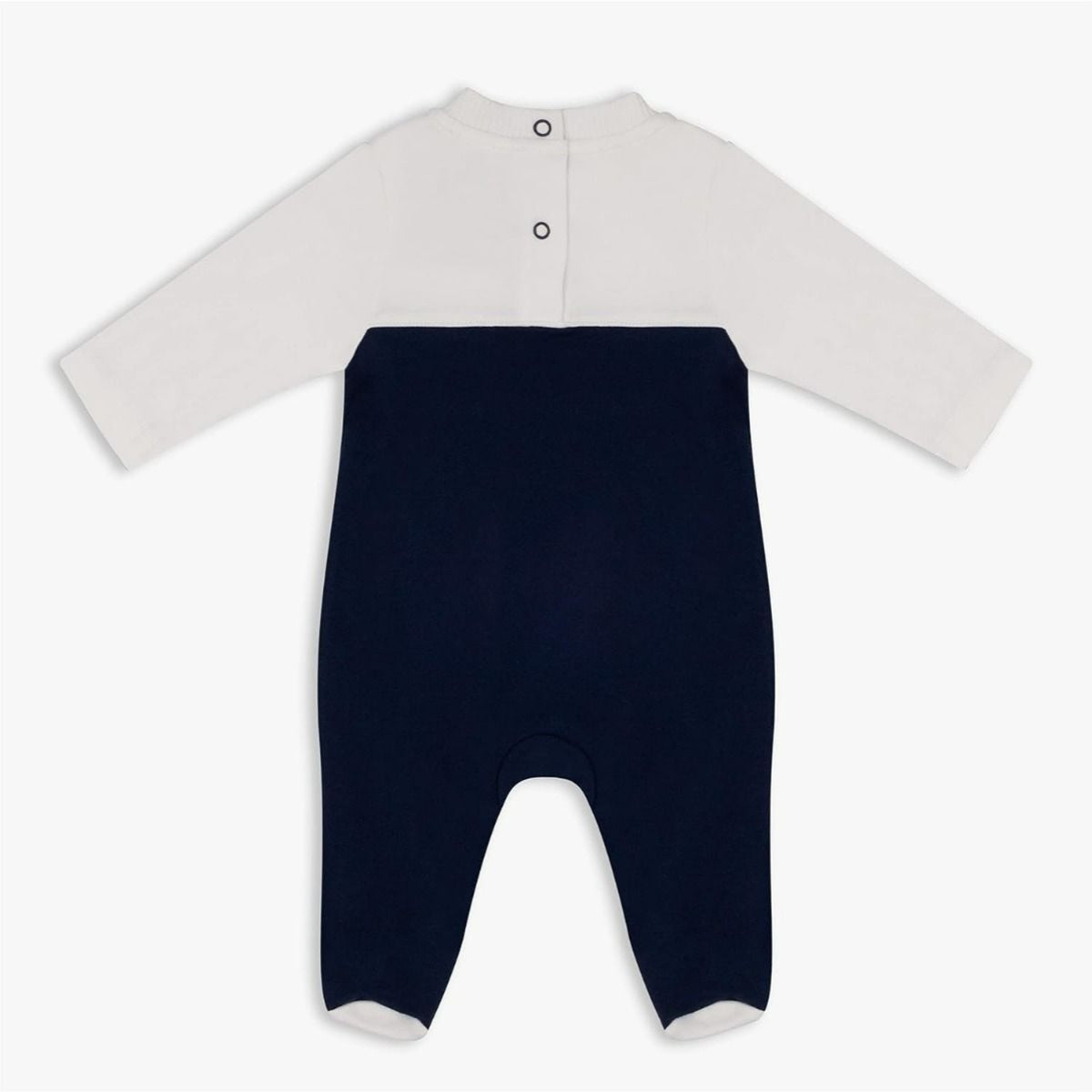 MOON 100% Cotton Sleepsuit 0-1M Blue - Navy Sports