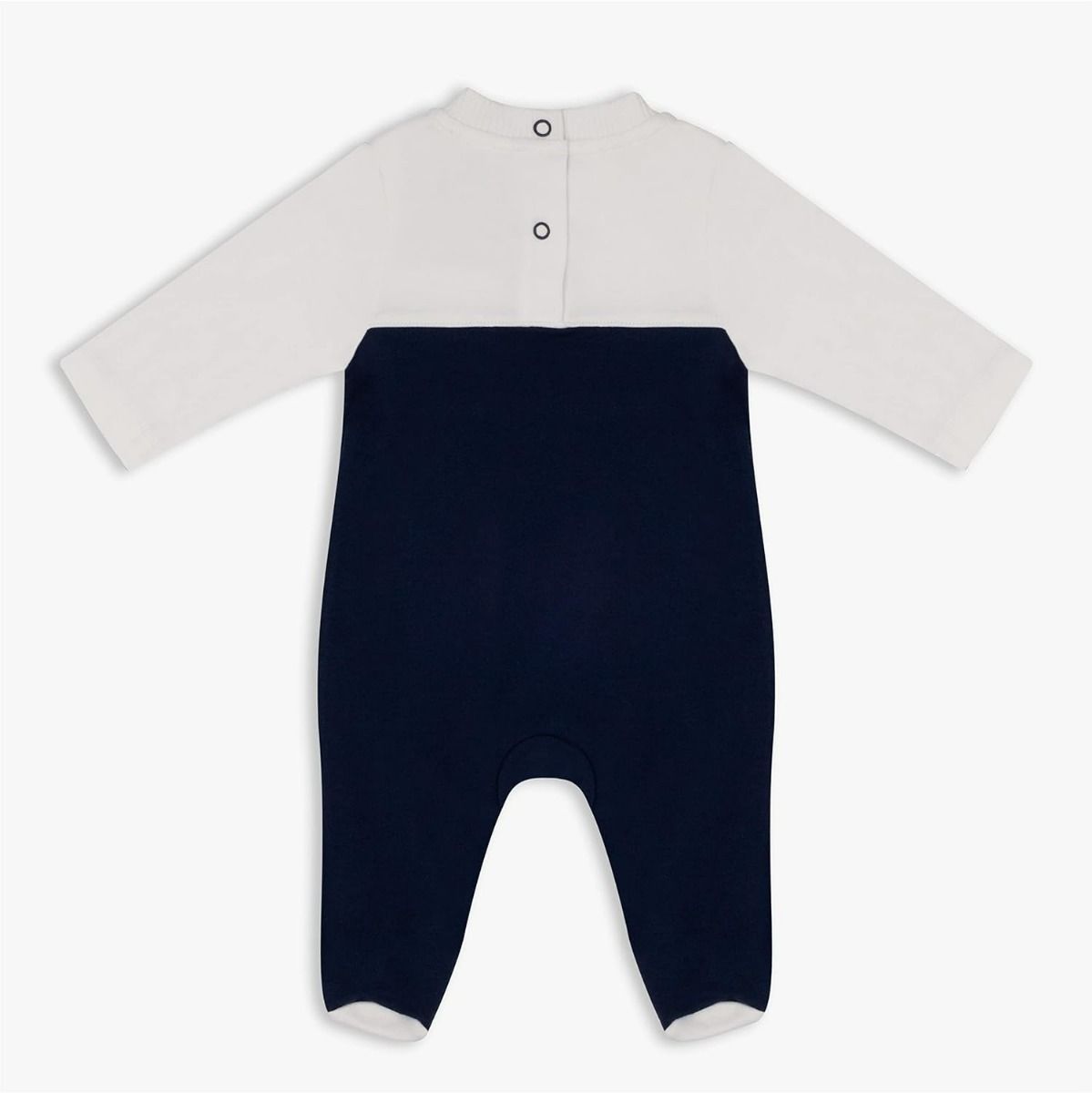 MOON 100% Cotton Sleepsuit 1-3M Blue - Navy Sports
