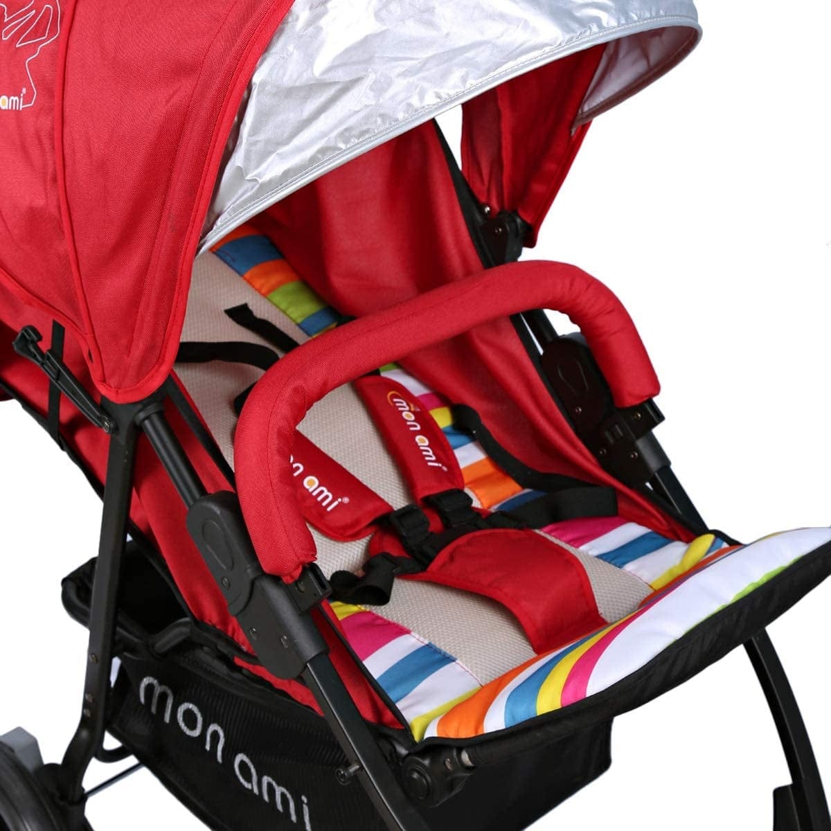 MonAmi Babies Mon Ami Baby Stroller - Red