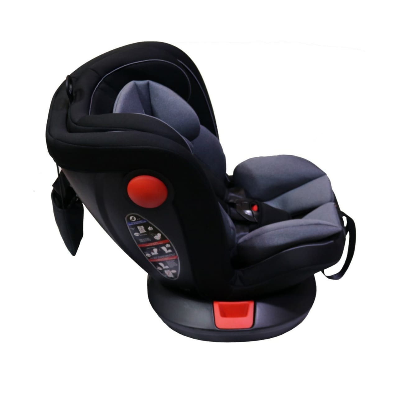 MonAmi Babies Monami Baby Car Seat 360 Isofix Rotating - Black